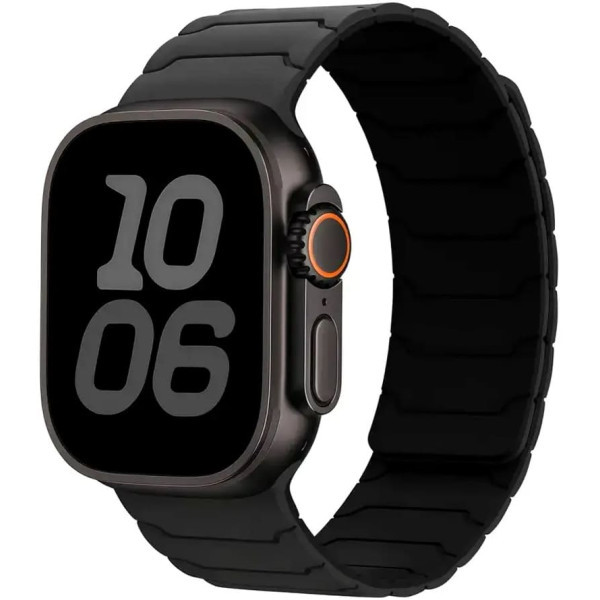 DM Ремінець Armor Magnetic Band для Apple Watch 38 mm/40/41 mm Carbon Black Харків - зображення 1