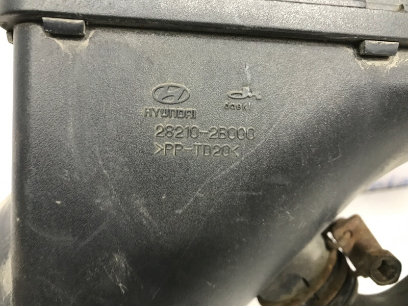 Воздухозаборник Hyundai Santa fe CM 2.7 БЕНЗИН G6EA 2005 (б/у) Киев - изображение 4