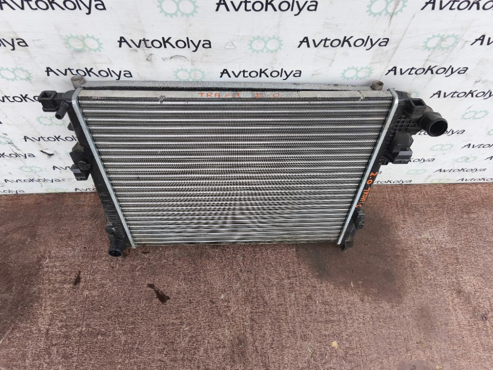 Радиатор охлаждения двигателя Nissan Primastar 2.0 dCi 2007-2010 (8200411166) Ковель - зображення 5