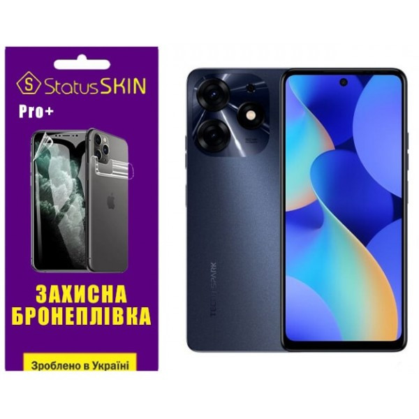 Поліуретанова плівка StatusSKIN Pro+ на екран Tecno Spark 10 Pro Матова (Код товару:31121) Харьков - изображение 2