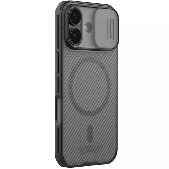Карбоновая накладка Nillkin CamShield Pro Magnetic для Apple iPhone 17 (6.3") Херсон - изображение 1