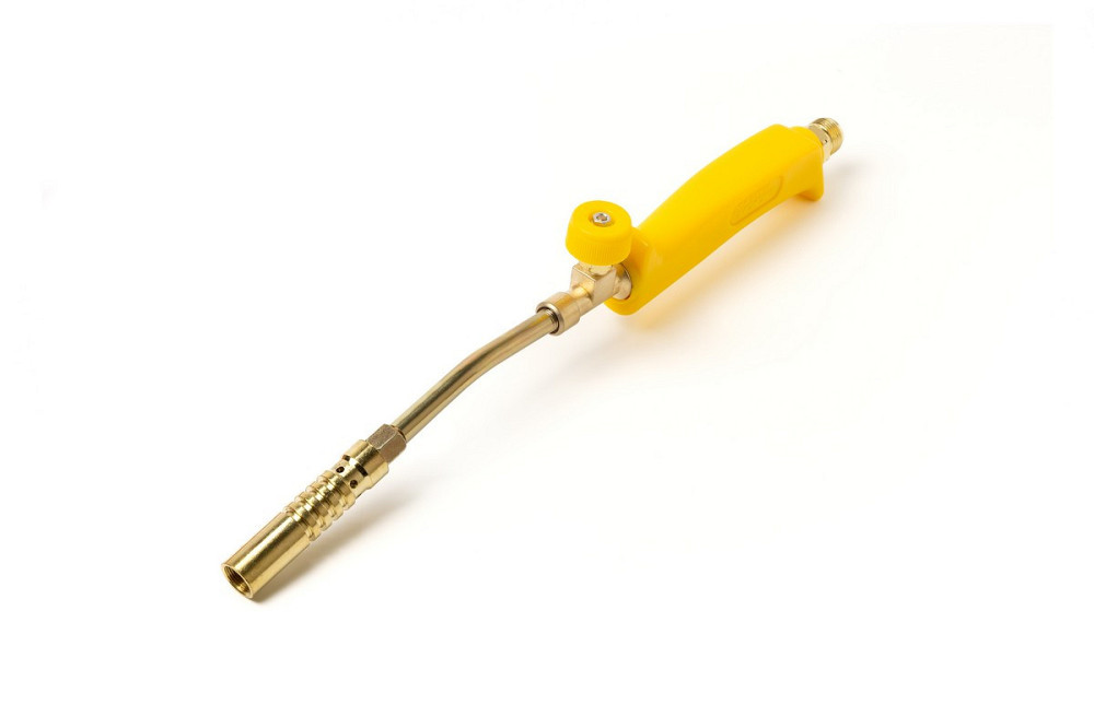 Горелка ручная газовоздушная MASTERTOOL с насадками Ø 17/22/40 мм 400 мм 157 г/час 2200 Вт 1300°C 44 Харків - зображення 3