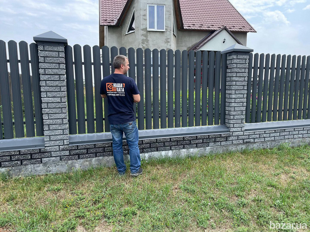 Огорожа із штахетника Стрий - зображення 5