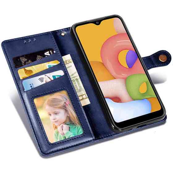Кожаный чехол-книжка GETMAN Gallant (PU) для Samsung Galaxy A04e Херсон