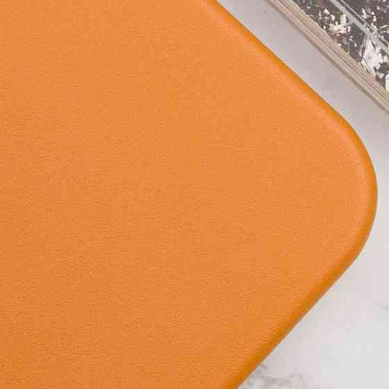 Кожаный чехол Leather Case (AAA) with MagSafe and Animation для Apple iPhone 14 Pro Max (6.7") Херсон