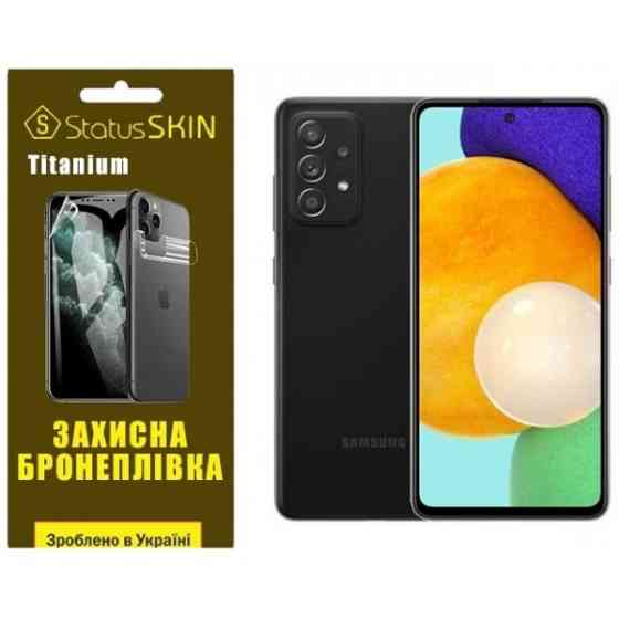 Поліуретанова плівка StatusSKIN Titanium на екран Samsung A52 A525 Глянцева Харків