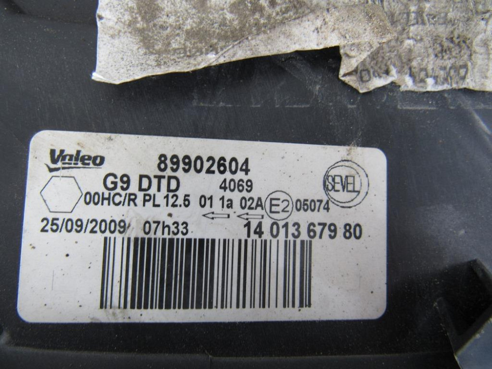 Фара правая Peugeot Expert 2007-2014 Ковель - зображення 2