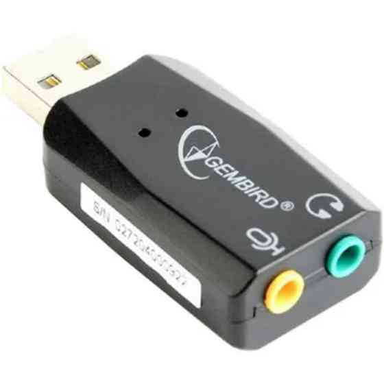 Звукова карта Gembird SC-USB2.0-01 Black (Код товару:41927) Харків