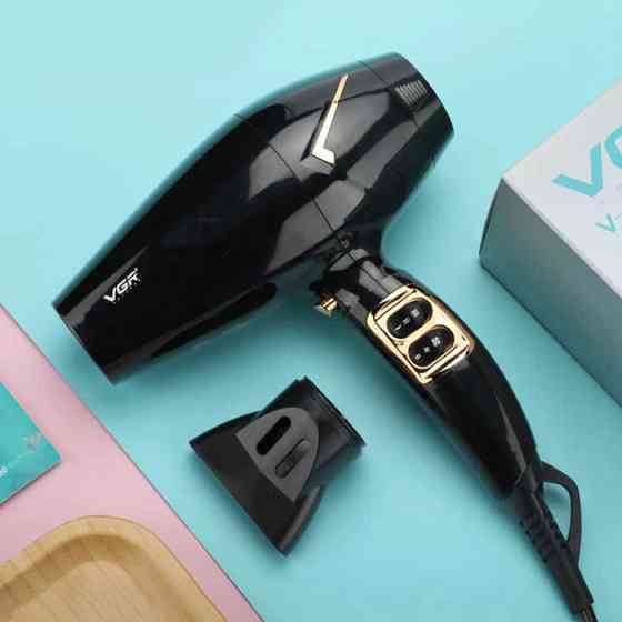 Фен VGR V-423 1800-2200 Вт черный Київ