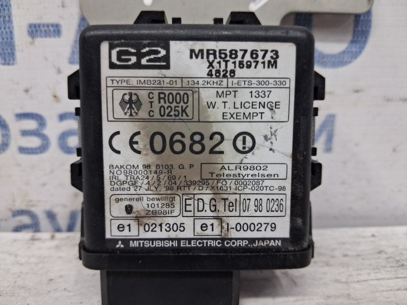 Блок управления Mitsubishi Pajero Wagon 3 3.2 ДИЗЕЛЬ 4M41 1999 (б/у) Киев - изображение 3