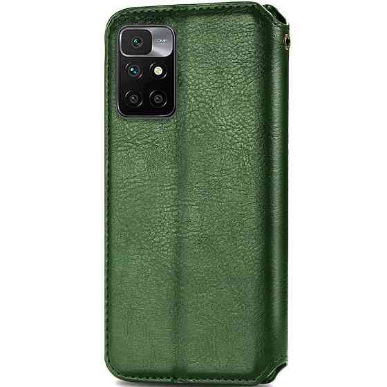 Кожаный чехол-книжка GETMAN Cubic (PU) для Xiaomi Redmi 10 Херсон