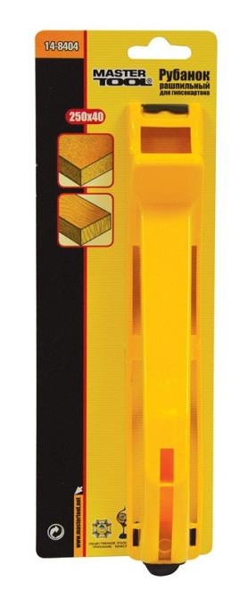 Рубанок рашпильный MASTERTOOL 250х40 мм 14-8404 Харків - зображення 3