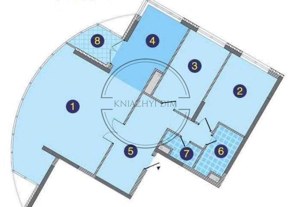 Продаж 3-х к.кв. на березі Дніпра в ЖК Зарічний в Дарницькому р-ні. Код об'єкту №: 21146121 Київ - зображення 12