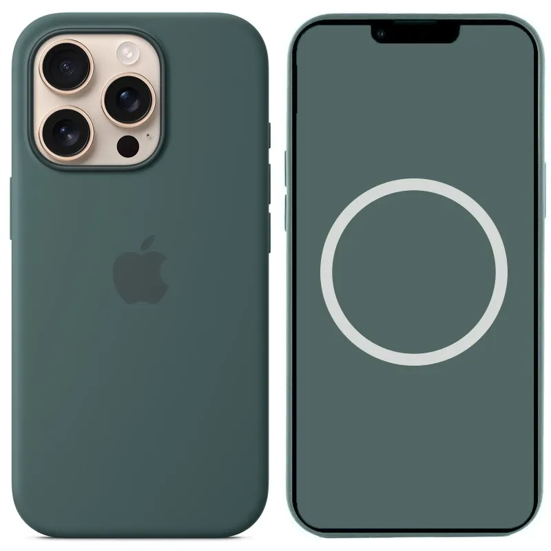 Чехол Silicone case (AAA) with Magsafe and Animation для Apple iPhone 16 Pro (6.3") Херсон - зображення 1