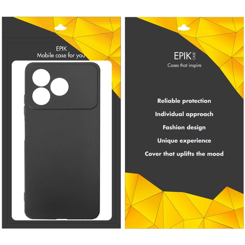Чехол TPU Epik Black Full Camera для ZTE Blade A36 Херсон - зображення 4