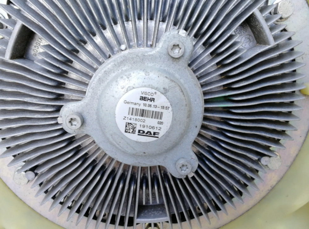1910612 Вискомуфта вентилятора DAF XF 106 Euro 6 Львов - изображение 1