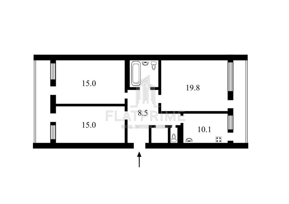 продажа 3-к квартира Киев, Шевченковский, 145000 $ Київ - зображення 11
