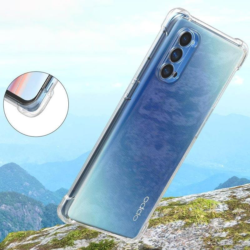TPU чехол GETMAN Ease logo усиленные углы Full Camera для Oppo Reno 4 Pro 5G Херсон - зображення 11