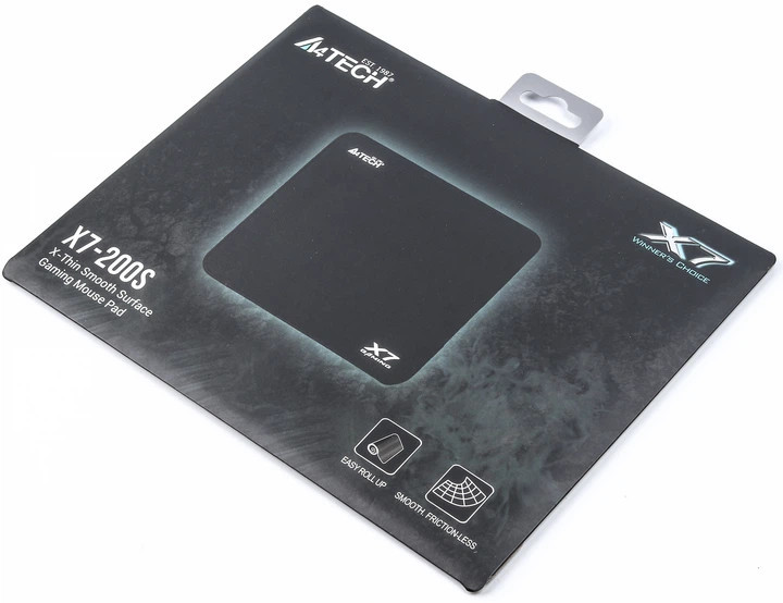 Игровая поверхность для мыши и клавиатуры A4Tech X7-200S(Black) 25х20 см черный Київ - зображення 4