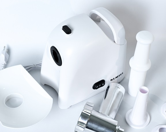 Мясорубка электрическая KUMTEL HMG-03 White 1000 Вт белая Киев - изображение 1