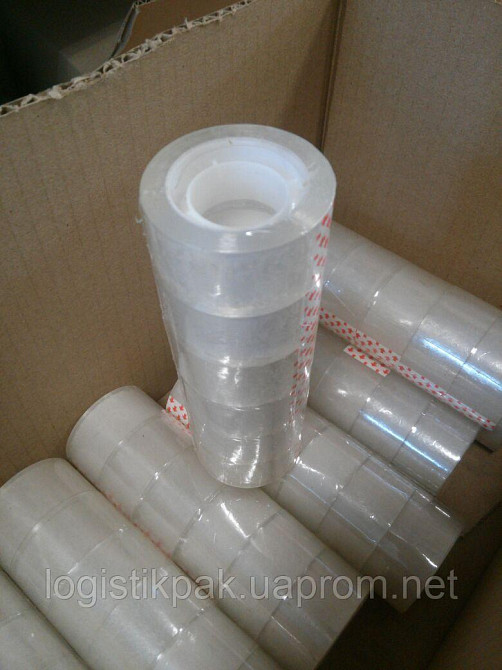 Скотч канцелярский 12 мм Харків - зображення 4