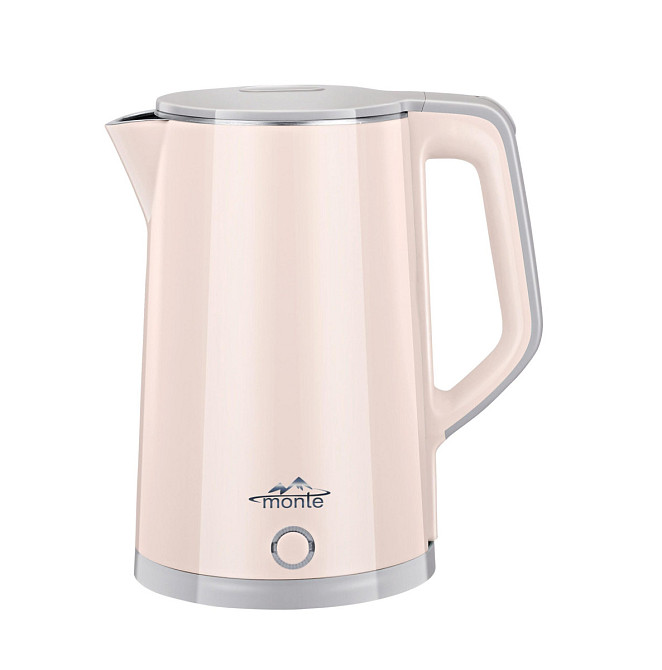 Электрочайник Monte MT-1826 Beige 1.7 л бежевый Київ - зображення 1