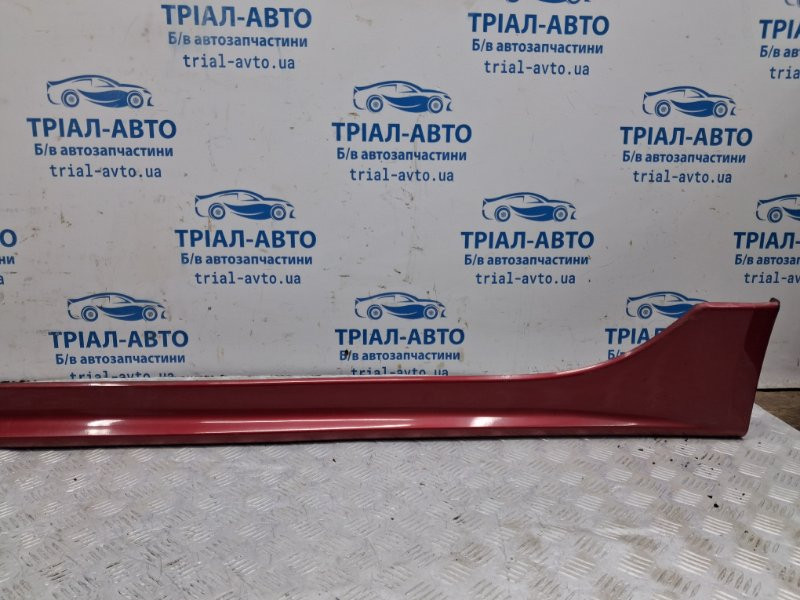 Накладка порога внешняя левая Mitsubishi Lancer 10 2.0 БЕНЗИН 4B11 2007 (б/у) Київ - зображення 3