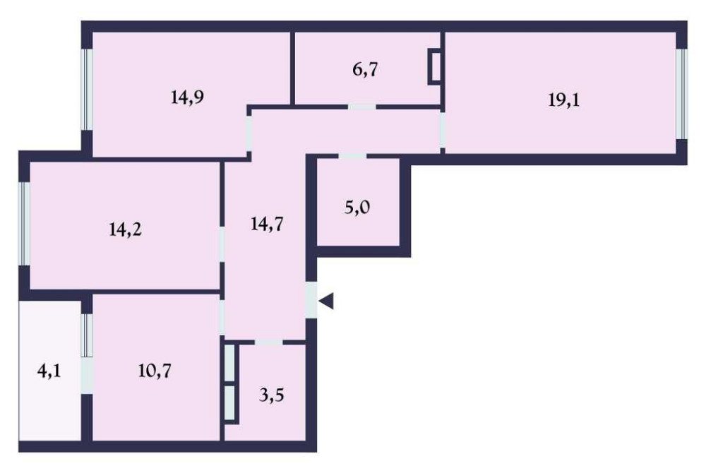 продажа 3-к квартира Киев, Подольский, 130000 $ Київ - зображення 4