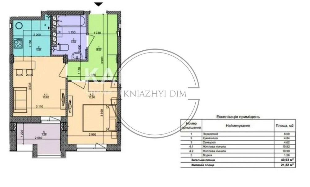 Продаж 1-кім. квартири без ремонту у ЖК Respublika (Республіка). Код:21146047 Київ - зображення 2
