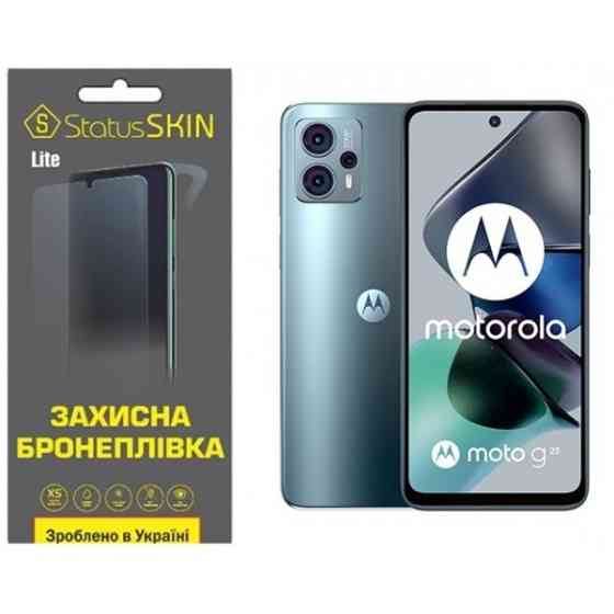 Поліуретанова плівка StatusSKIN Lite на екран Motorola G23 Глянцева (Код товару:26799) Харків
