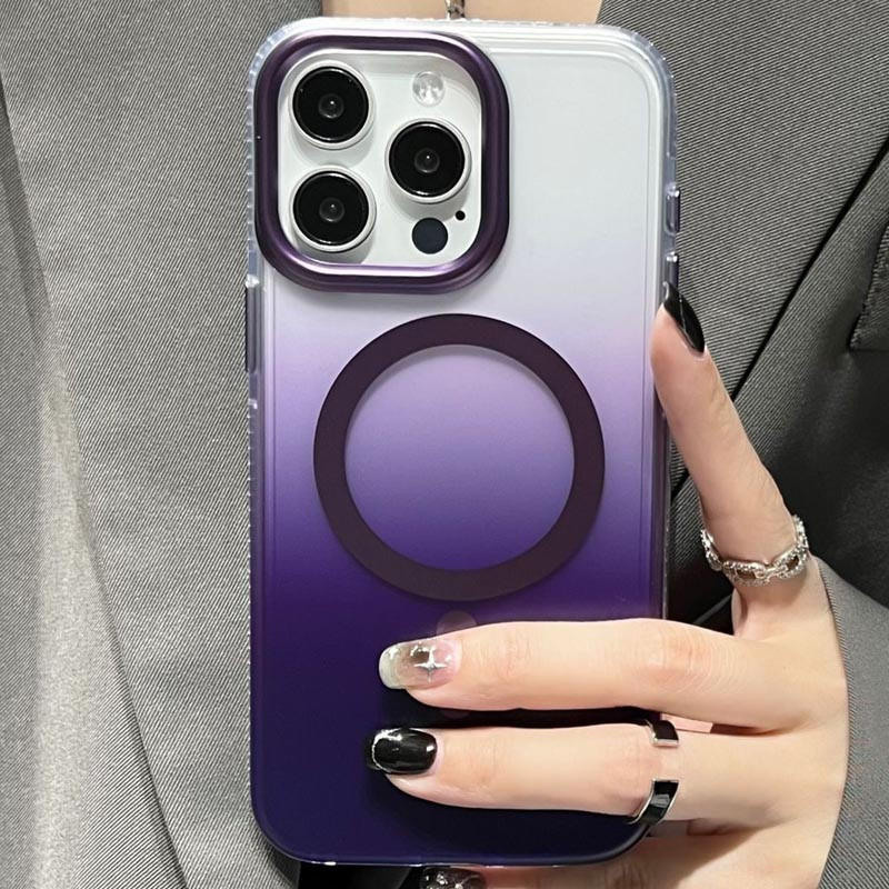 Чехол TPU+PC Shadow with MagSafe для Apple iPhone 14 Pro (6.1") Херсон - зображення 7