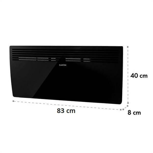 Конвекторний обігрівач Klarstein Hot Spot Slimcurve 2000/1000W з таймером Косов - изображение 1