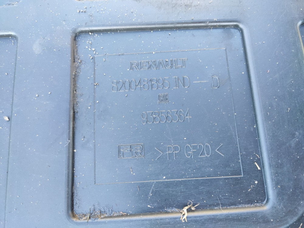 Защита под двигатель Opel Vivaro 2001-2013 (8200481895) Ковель - изображение 2