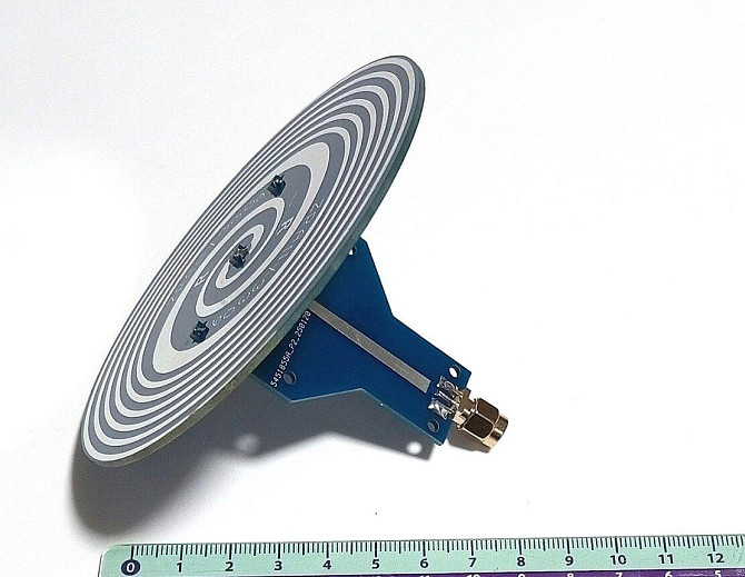 Антенна UWB 950MHz-7GHz 6-7dBi RHCP/LHCP, SMA-male Днепр - изображение 8