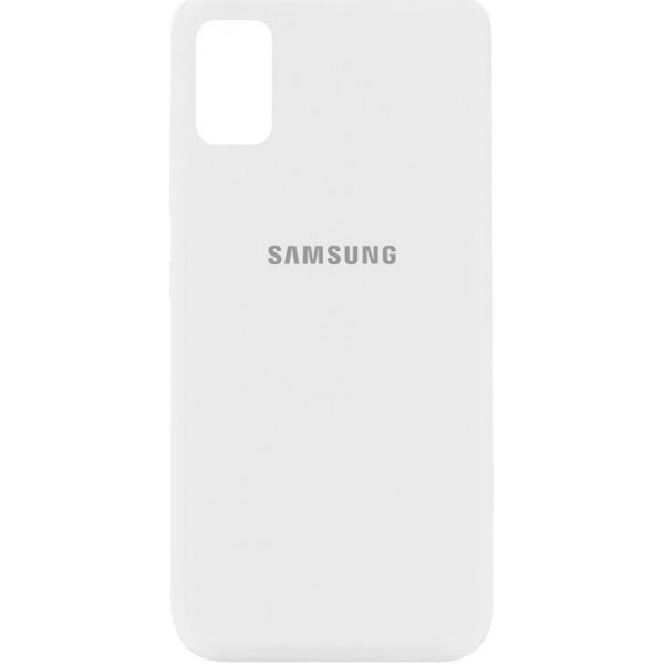 Silicone Case Samsung A41 White (Код товару:13680) Харків - зображення 1