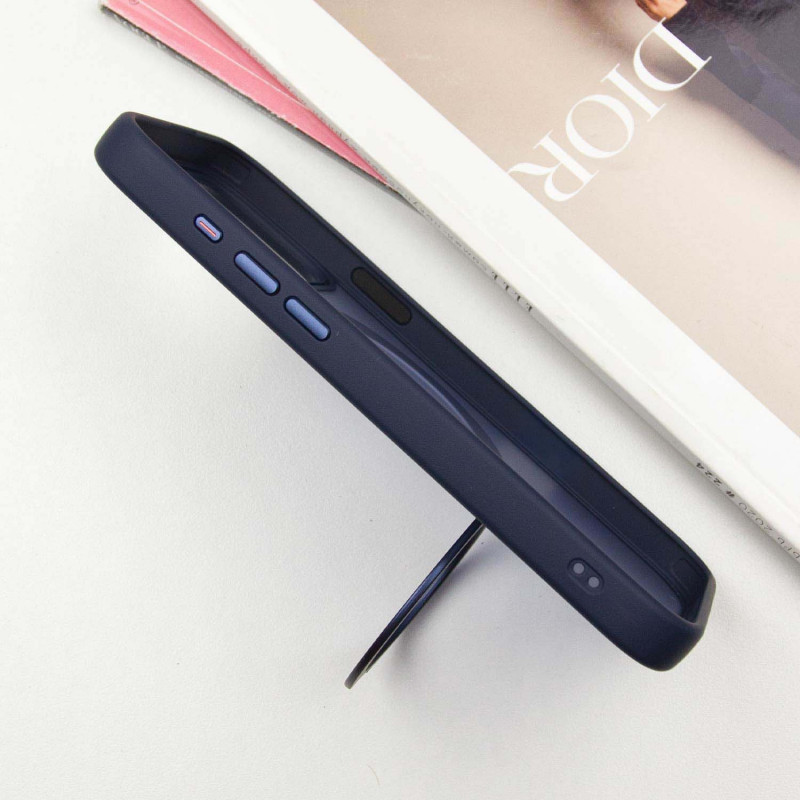 TPU+PC чехол Metal Buttons with MagSafe Colorful HQ Ring для Apple iPhone 15 (6.1") Херсон - зображення 4