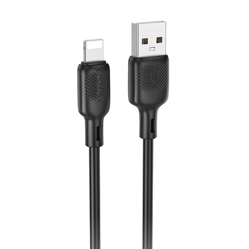 Дата кабель Borofone BX113 Lenny USB to Lightning 2.4A (2m) Херсон - изображение 1