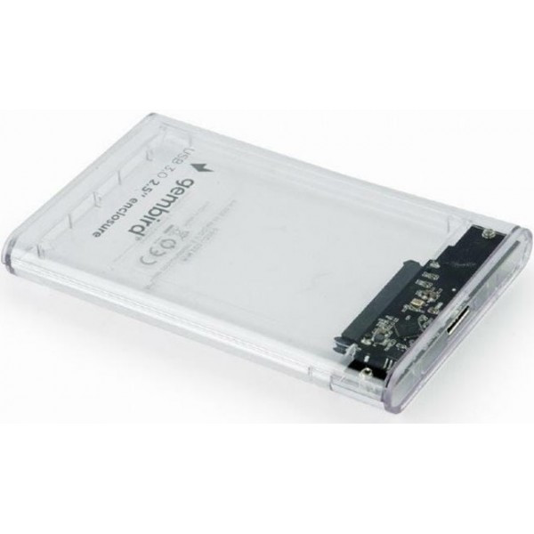 Зовнішня кишеня Gembird SATA HDD 2.5 USB 3.0 пластик Прозора (EE2-U3S9-6) (Код товару:34906) Харків - зображення 2
