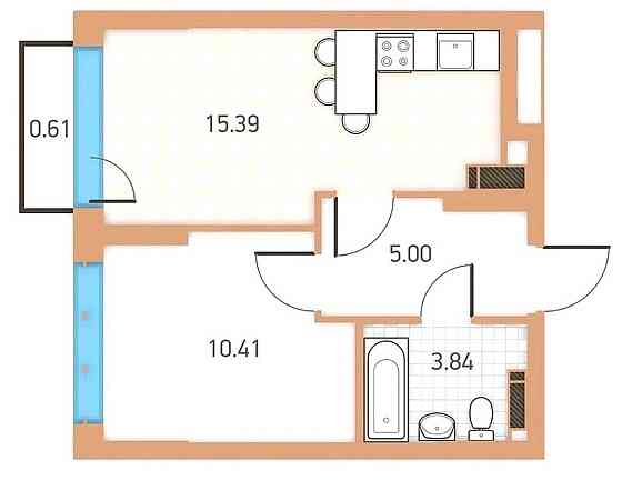 продажа 1-к квартира Киев, Деснянский, 37000 $ Київ