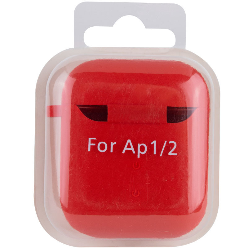 Силиконовый футляр с микрофиброй для наушников Airpods 1/2 Херсон - зображення 5