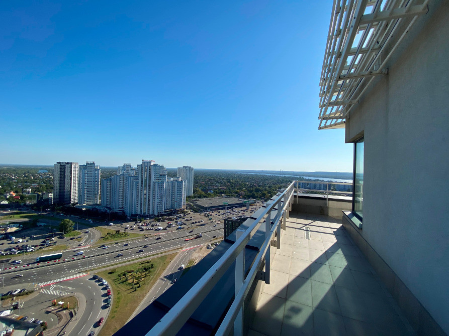 Дворівнева квартира з терасою та видом на Дніпро ЖК Seven Осокорки Київ - зображення 10