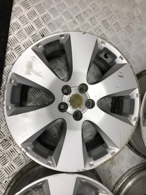 Диски титан комплект R17 Subaru Outback BR 2.5 БЕНЗИН EJ253 2009 (б/у) Київ - зображення 4