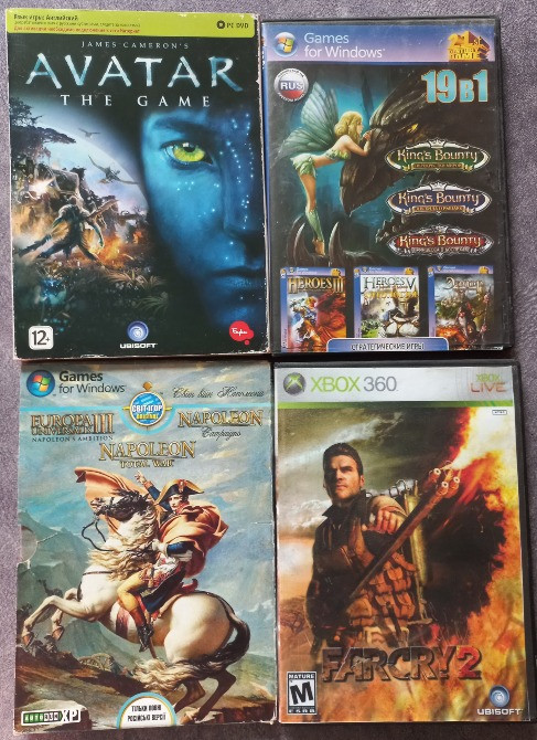 Ігри для ПК Avatar, Світ битв Наполеона, Farcry 2, King's Bounty Харків - зображення 1