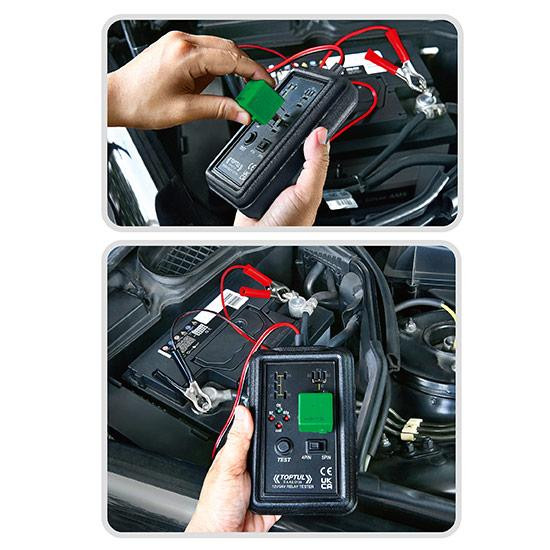 Тестер автомобильных реле 12V / 24V, 4-pin / 5-pin  TOPTUL EAAE0124 Харків - зображення 4