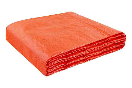 Тент универсальный MASTERTOOL TARPAULIN 5 × 8 м 110 г/м² Orange 89-0508 Харьков