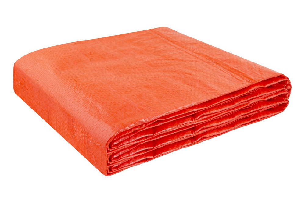 Тент универсальный MASTERTOOL TARPAULIN 5 × 8 м 110 г/м² Orange 89-0508 Харьков - изображение 6