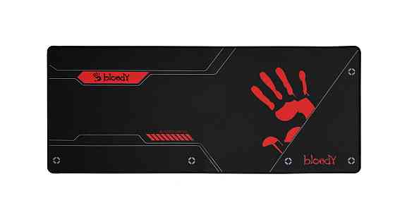 Игровая поверхность для мыши и клавиатуры Bloody BP-50L(Black) 75х30 см черный Київ
