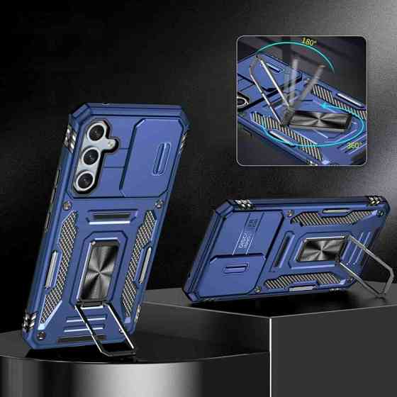 Ударопрочный чехол Camshield Army Ring для Samsung Galaxy S25 FE Херсон