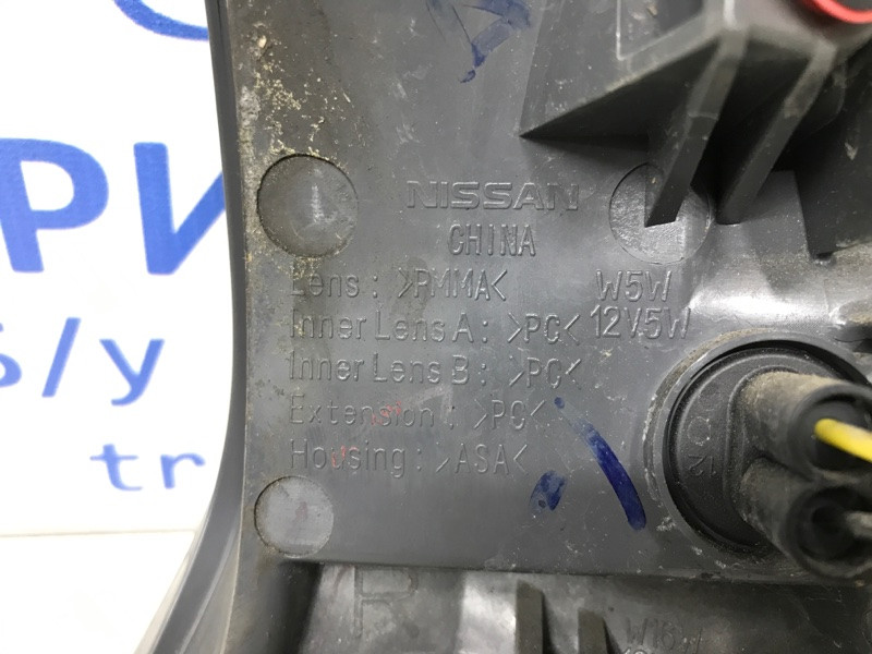 Фонарь задний внутренний правый Nissan X-Trail 2014-2021 265504CA1B (Арт. 37358) Київ - зображення 8