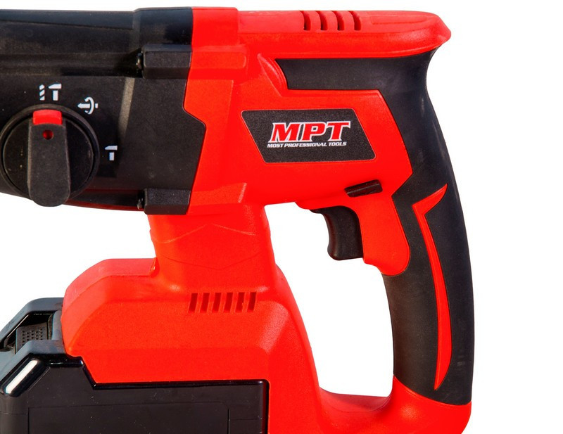 Перфоратор аккумуляторный MPT SDS-PLUS 26 мм 21 V Li-ion 4 Ач 1400 об/мин 4500 уд/мин 1.5 Дж 3 режим Харків - зображення 7